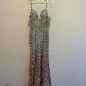 Sparkly ball gown
